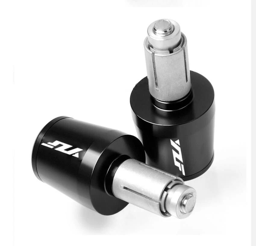 For YAMAHA YZF R1 R6/S R7 R125 CNC Handlebar Grips Handle Bar End Cap Tire Valve — 第 3/4 张图片