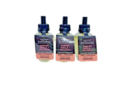 Bath & Body Works wallflowers fragrance refill COMFORT VANILLA + PATCHOULI