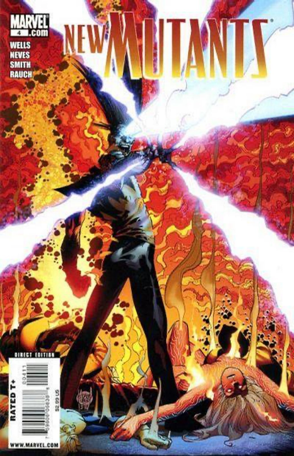 New Mutants #4 Adam Kubert Cover (2009-2012) Marvel Comics