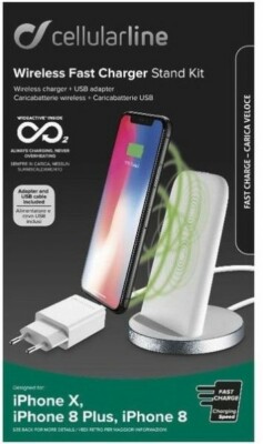 Cellularine Induktions Ladegerät Ladestation iPhone 8-9-10-11-12-X Kabellos 189