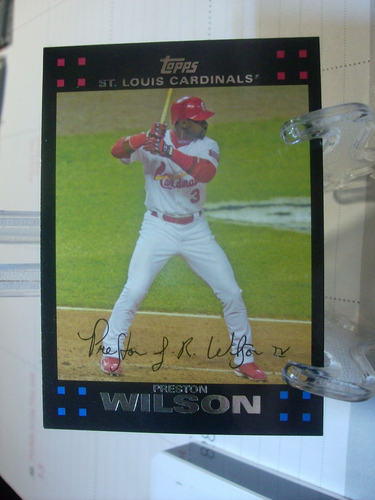 Carta Baseball 2007 Topps #8 Preston Wilson (2269) - Foto 1 di 2