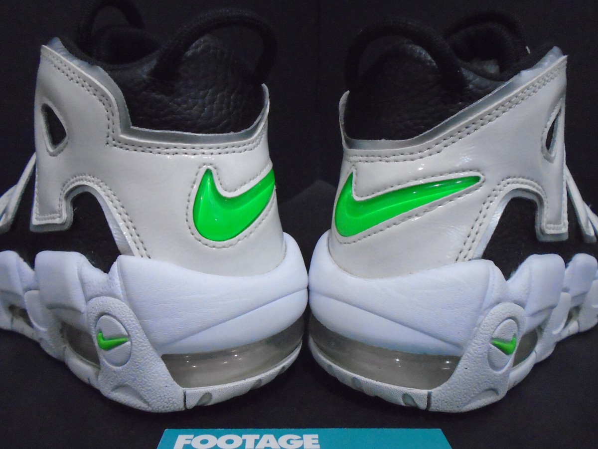 2021 NIKE AIR MORE UPTEMPO BLACK SUMMIT WHITE VOLT NEON MAX 95 DN8008-001 7 US 7 2021 NIKE AIR MORE UPTEMPO BLACK SUMMIT WHITE VOLT NEON MAX  main image 2