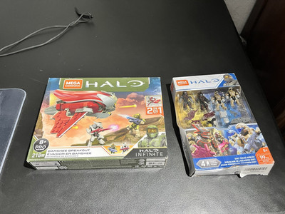 MEGA Construx Halo ODST Squad Ambush GCT34 / banshee breakout lot set 