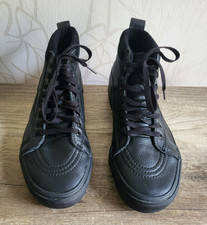 Vans Filmore Hi Vansguard Black Schuhe Sneaker Skate Unisex Leder Schwarz Gr. 40