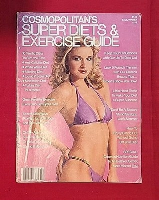 VINTAGE 1979 COSMOPOLITAN'S SUPER DIET & EXERCISE GUIDE FALL/WINTER
