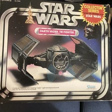 Star Wars Darth Vader Tie Fighter-Laser Light works but sound is different.