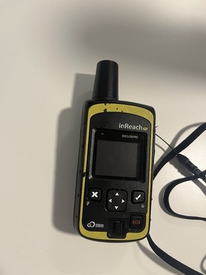 DeLorme inReach SE GPS-Gerät Satellitenkommunikator mit SOS-Taste Schwarz/Gelb