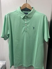 William Murray Classic men’s Polo - Green Heather Kiwi L  BRAND NEW WITHOUT TAGS