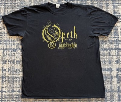 Vintage 2008 Opeth Watershed Concert T Shirt 2XL Katatonia Dream Theater Metal