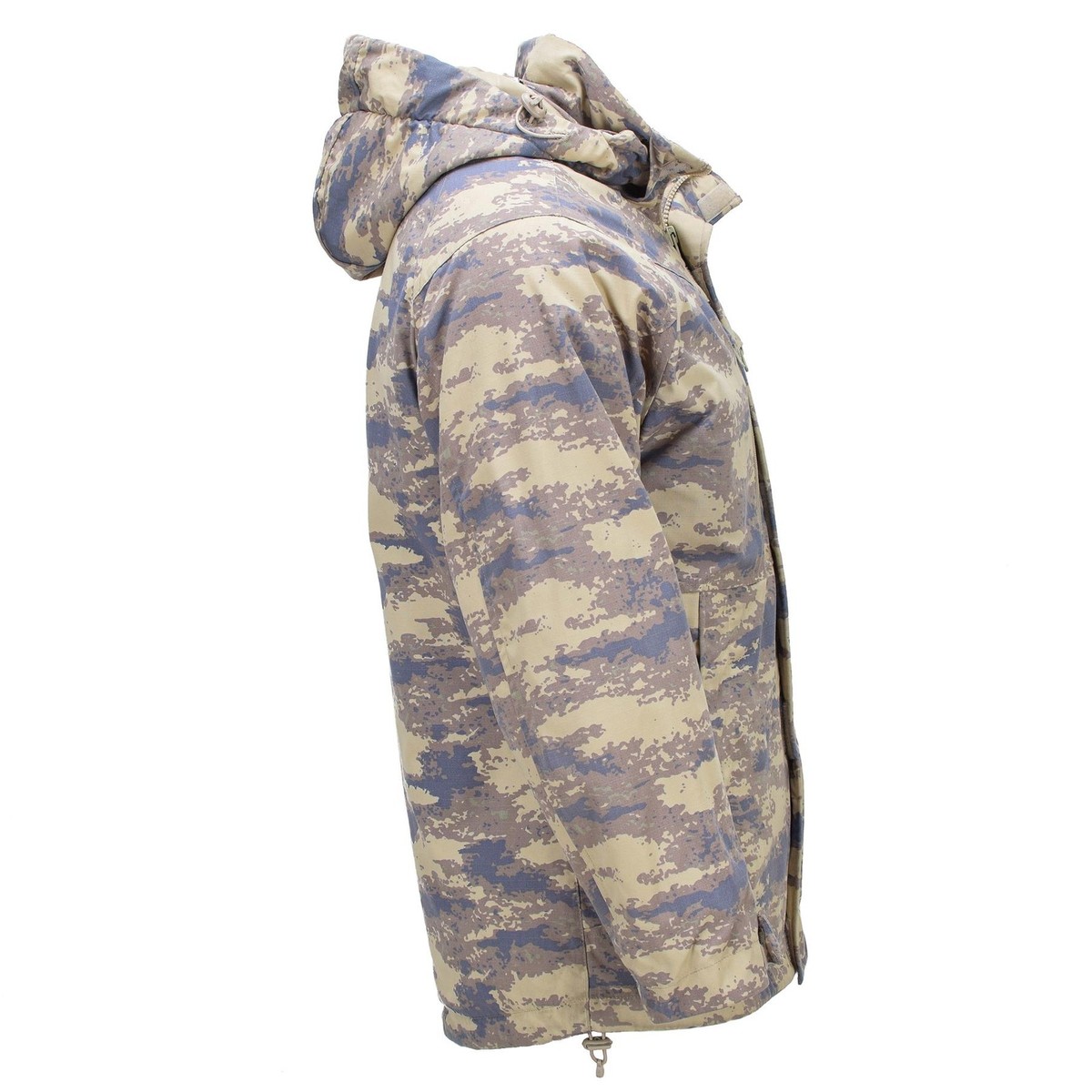 Original Turkish Military Field Parka Rip Stop Quilted Lining