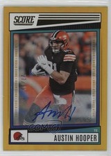 2022 Score Gold Zone Signatures 27/50 Austin Hooper #202 Auto 4f5