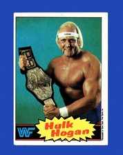 1985 Topps Wwf Set-Break # 16 Hulk Hogan VG-VGEX (crease) *GMCARDS*