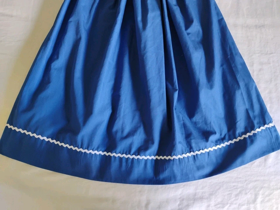 Vestido Boutique Navidad Belén Niñas Calado Bordado Talla 4 Multi Foto 4 de 4