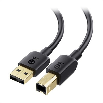 Long USB Printer Cable 15ft High Speed USB A to B Scanner Data Sync Cord