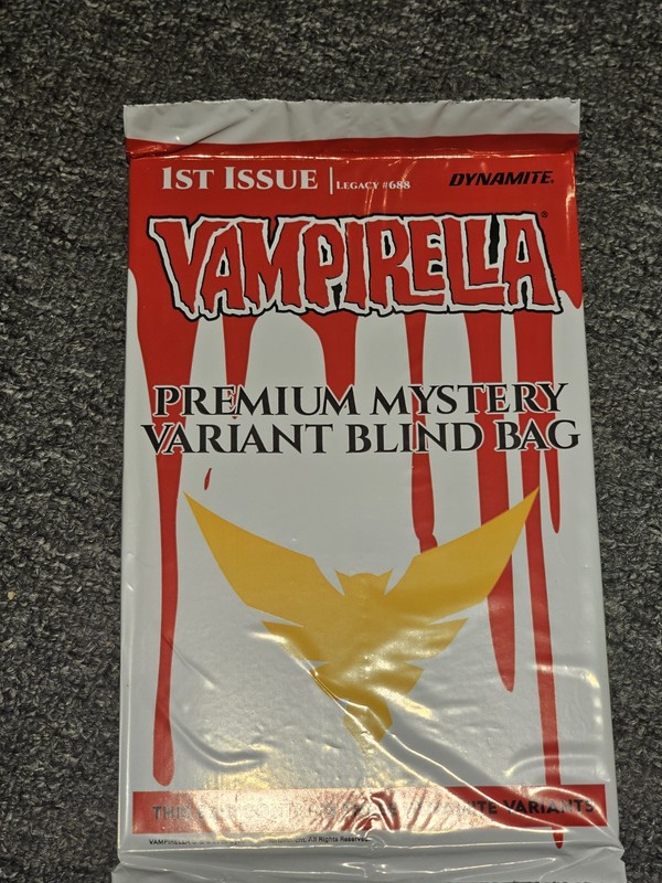 Vampirella Premium Mystery Variant Blind Bag #1 - 3 Comics FACTORY SEALED