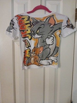 Tom And Jerry Licensed Kids Boys Girls Graphic Tee Short Size XS 4-5 Classic