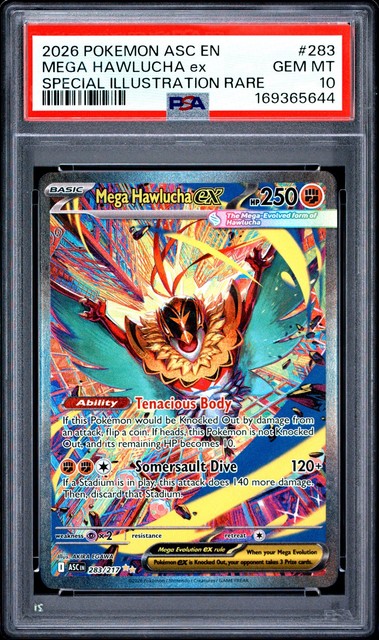 Mega Hawlucha ex #283 (Ascended Heroes)