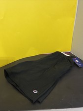 Champion Men's Authentic Cotton Jersey Shorts With Pockets Medium Black