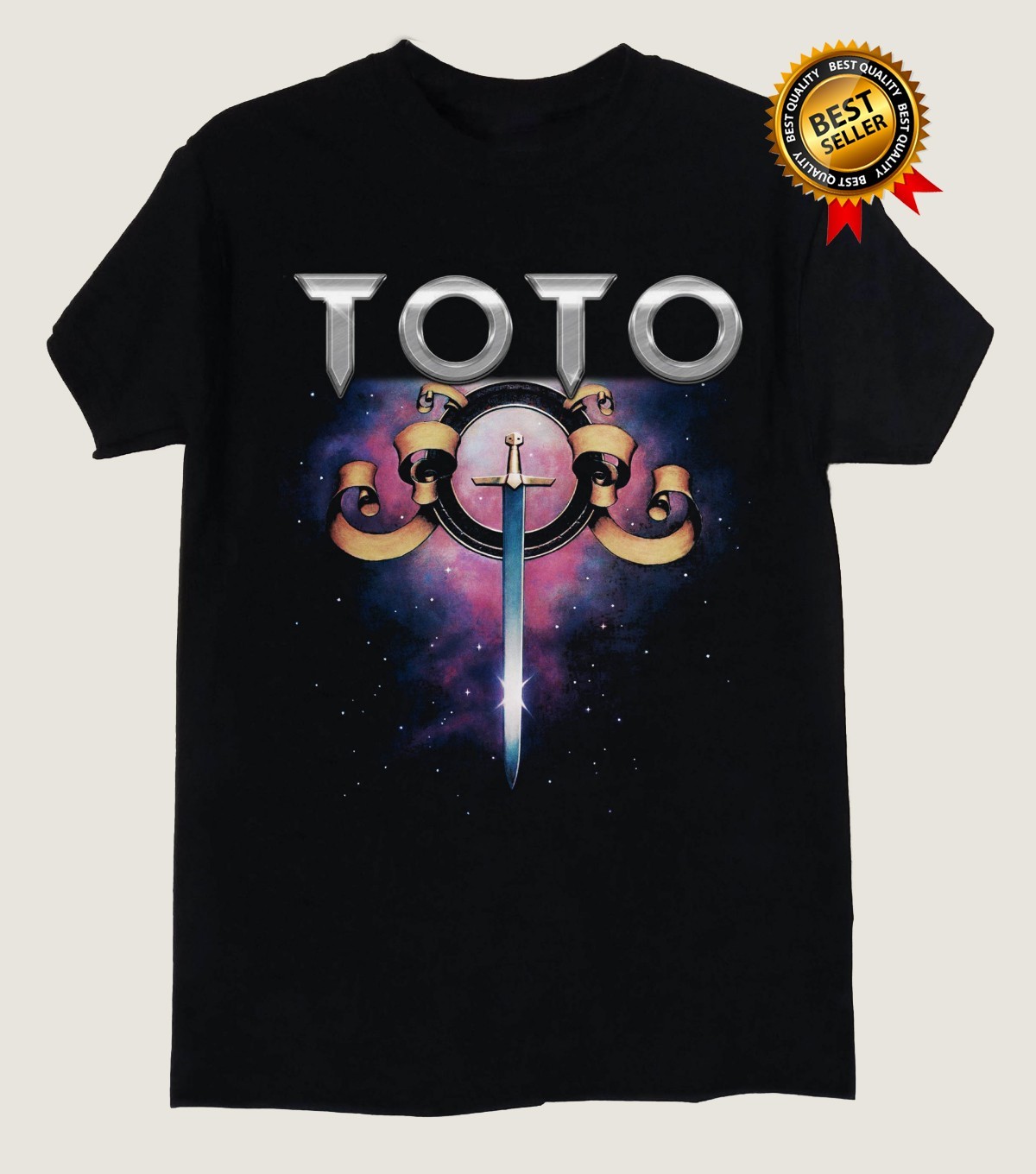 New TOTO band Short Sleeve Gift For Fan Black All Size Shirt S-4XL TG347