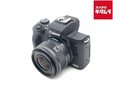 CANON EOS Kiss M EF-M15-45 IS STM LENS KIT BLACK -EXC- `7021