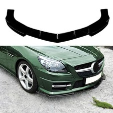 Frontspoilerlippe Schwarz Für Mercedes Benz SLK R172 Vor-Facelift 2011-2015 DHL Frontspoilerlippe Schwarz Für Mercedes Benz SLK R172 Vor-Facelift 2011-2015 DHL