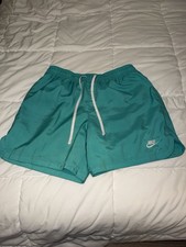 Nike Men s Teal Dri Fit Short With Drawstring Size Large