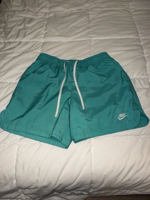 Nike Men s Teal Dri Fit Short With Drawstring Size Large