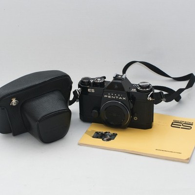 Asahi Pentax ES   Analoge Spiegelreflexkamera Body Gehäuse M42  Schwarz SLR