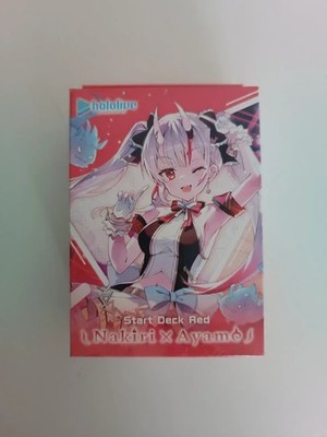 Hololive Official Card Game Start Deck Red Nakiri Ayame (EN)