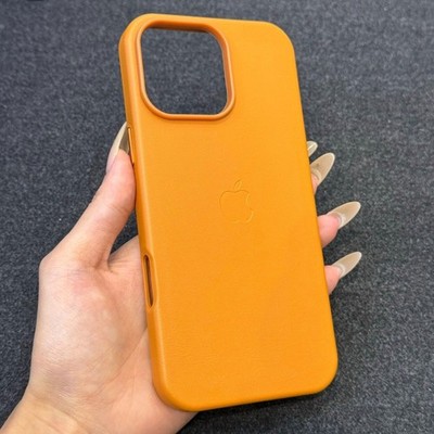 Original Leather iPhone Case Cover For Apple iPhone 17 Pro Max 17 Air 16 Pro Max