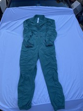 Fabletics McKenzie Jumpsuit XL Ruched Athleisure Zips Pockets Long Sleeve