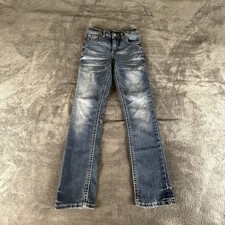 Buckle BKE Conner Straight Leg Jeans Size 10 Boys/Youth Stretch Dark Wash