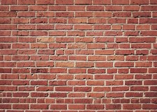 7x5 Ft Brick Wall Party Backdrop Polyester Fabric 7x5ft, Red Backdrop