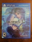 Final Fantasy X/X-2 HD Remaster (Sony PlayStation 4, 2015) Great Disc Condition
