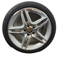 10-16 W212 W207 Mercedes E350 E550 18 Amg Rear Wheel Rim Bridgestone 265 35