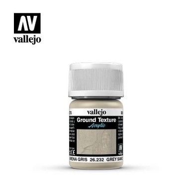 Vallejo 26232 Bottle Grey Sand Ground Texture Diorama Effect