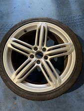 AUDI S4 A4 B8 19" ALLOY WHEEL AND TYRE 7MM 255/35/19 8.5J ET43 8K0601025AK #4024