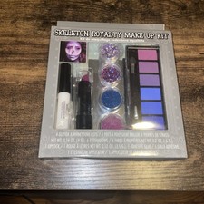 New Halloween Skeleton Royalty Make Up Kit