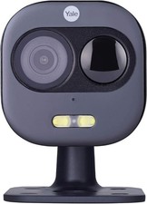 Yale SV-DAFX-B Front Door Camera Light & Siren Motion Detection Two Way Talk HD