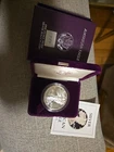 1989 S Proof Silver Eagle in Original US Mint Packaging w/COA Pristine NO SPOTS