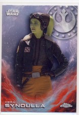2025 Topps Star Wars Chrome Costco Exclusive CE-26 REFRACTOR Hera Syndulla