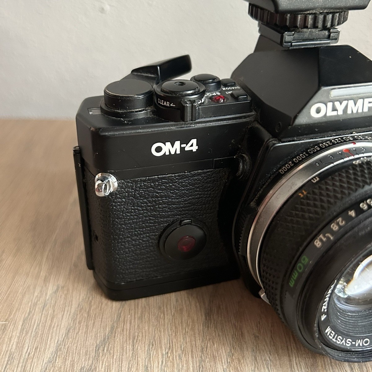 Olympus OM-4 35mm SLR Film Camera with 50 mm lens Kit for