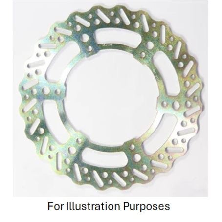 EBC MX Solid Contour Rear Brake Disc (3) Rear Left for Yamaha WR 250 R 2008-2018