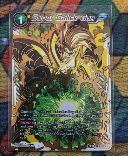 Dragon Ball Super TCG Super Galick Gun BT8-088 SPR Mint