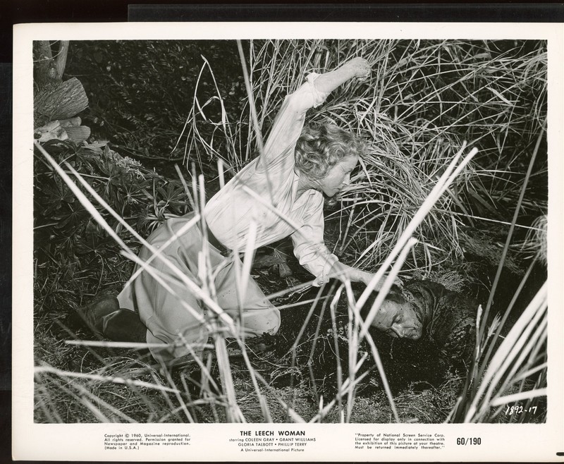 The LEECH WOMAN Original 1960 UP 8 x 10 Horror Still COLEEN GRAY vv