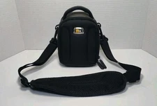 Case Logic QPB-4 Camera Bag with Shoulder Strap Black Small Compact Carry Case