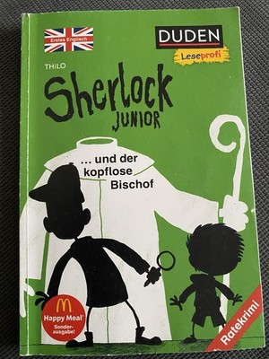 Happy Meal Ausgabe Sherlock Junior und der kopflose Bischof Sonderedition #6