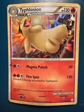 HeartGold & SoulSilver Typhlosion Holo Cracked Ice 32/123 on eBay