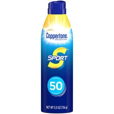 Coppertone Sport Sunscreen Spray 5.5 oz 1 pk 3.09 per gallon