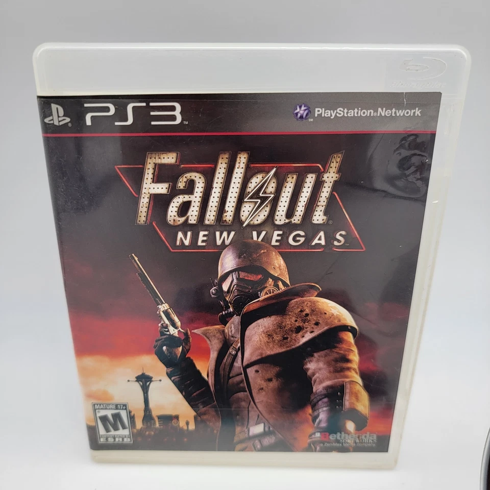 Fallout New Vegas PS3 CIB Sony PlayStation 3 2010 Completo com Manual e Inserção - Imagem 4 de 4